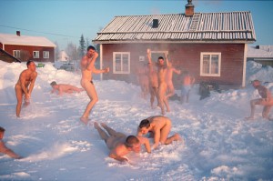 ochłodzenie w saunie